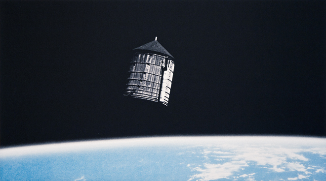 Water Tower In Orbit